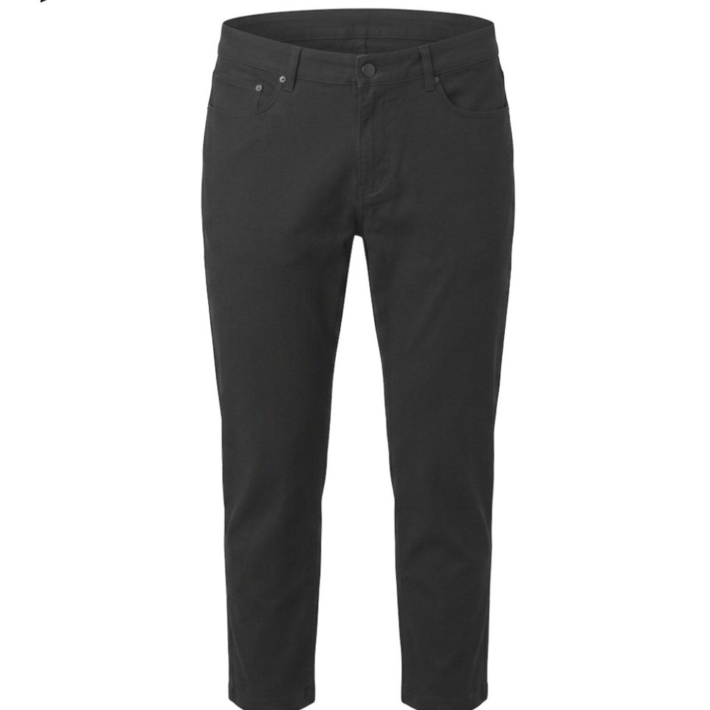 Lululemon Commission Pant Slim 32 Mens Black Warpstreme Chino Trousers